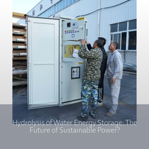 Hydrolysis of Water Energy Storage: The Future of Sustainable Power?